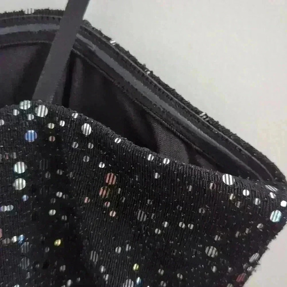 CITY STUDIO | Black Strapless Mini Flare Cocktail Dress Juniors 7 - Picture 8 of 10